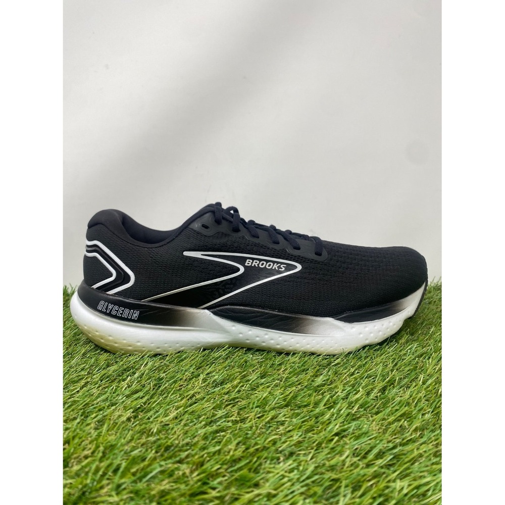 Brooks Glycerin 21 Shoes Men's 12.5 Wide Black Running Sneakers Walking Training